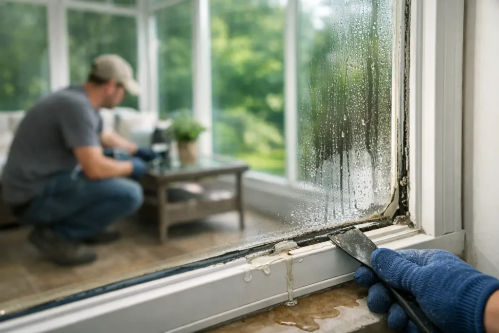 Sunroom Window Seal Failure Signs and Fixes