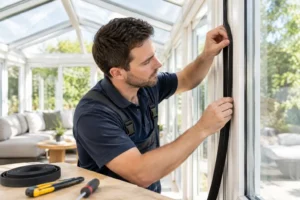 How to Replace Weatherstripping on a Sunroom